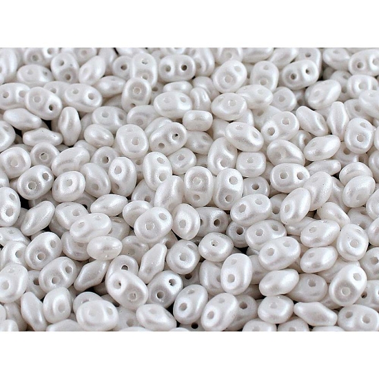 Picture of SuperDuo 2,5x5mm Pearl Shine White x10g