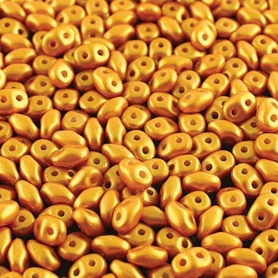 Picture of SuperDuo 2,5x5mm Gold Shine Yellow Sun x10g